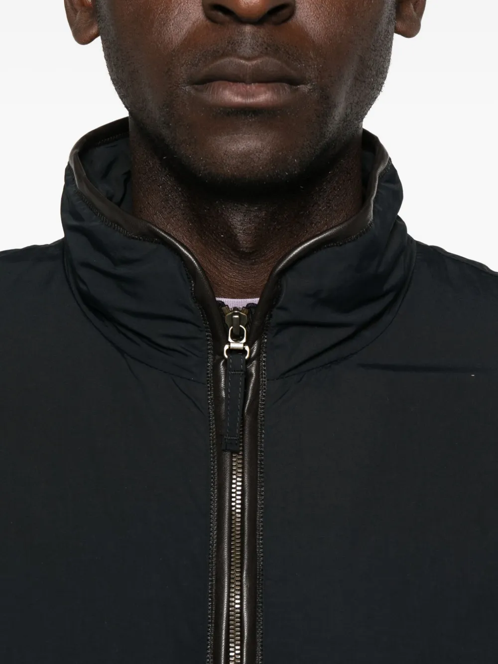 A Kind Of Guise Zip-up Bomber Jacket In Black