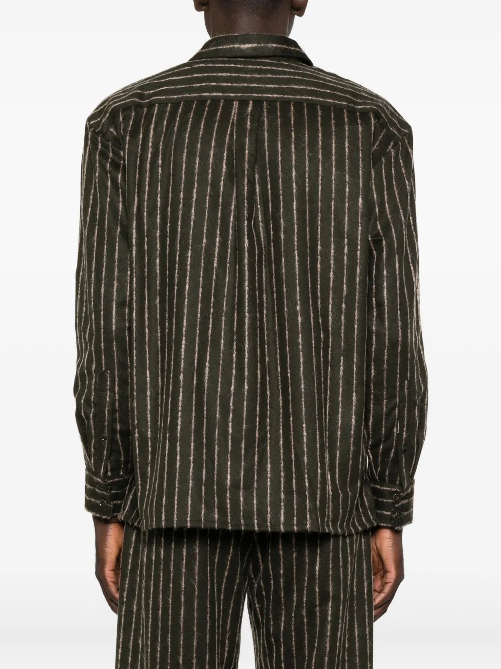 A Kind Of Guise Gusto Striped Shirt In Green