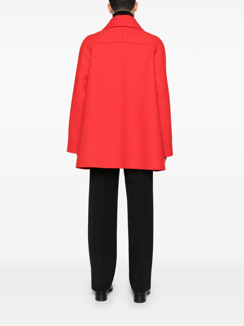 Valentino Garavani Jas met enkele rij knopen Rood