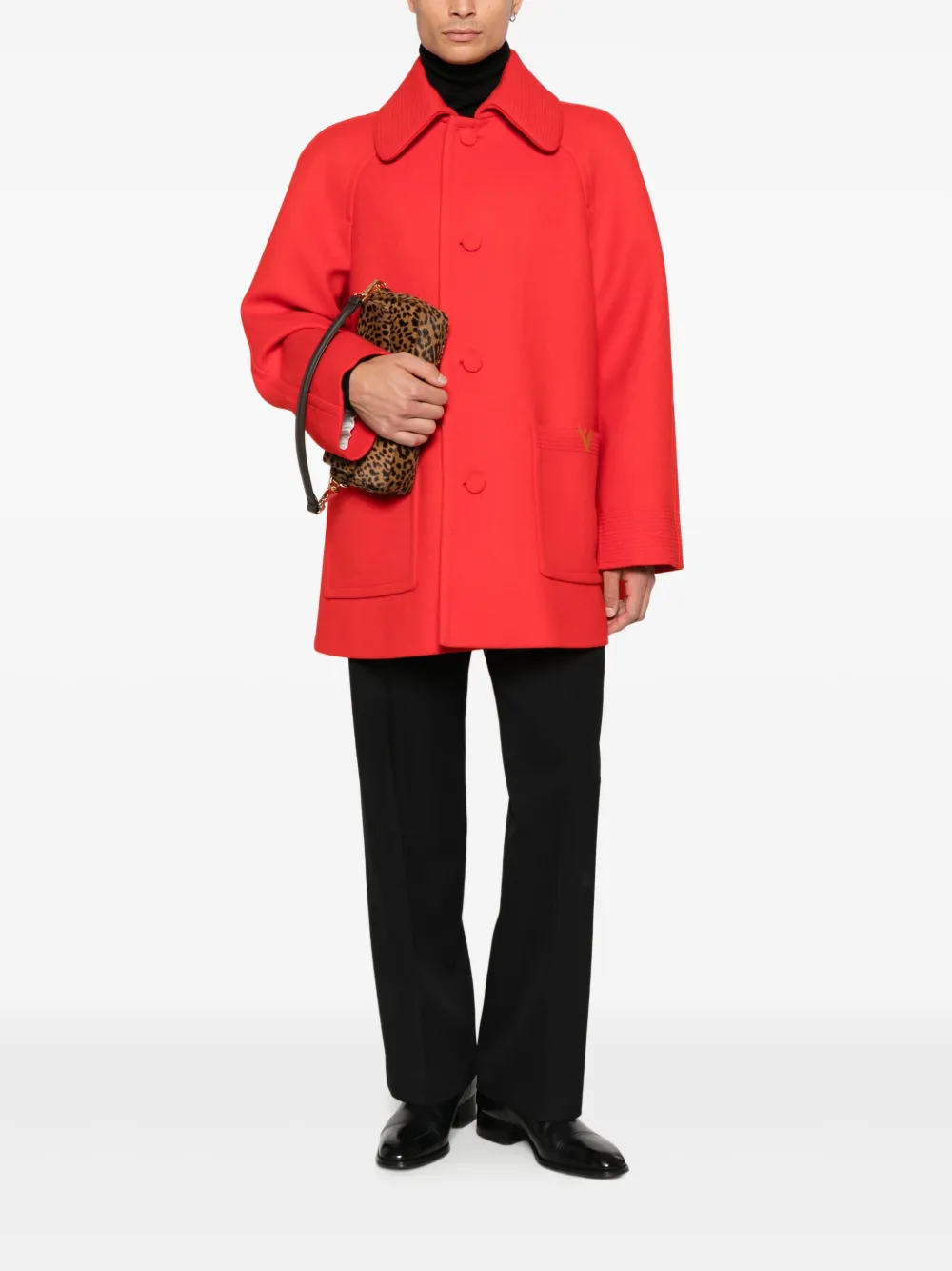 Valentino Garavani abrigo con botones | Abrigos con botonadura simple | Image 2