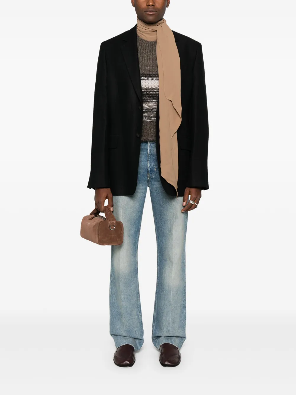 Valentino Garavani logo-patch jeans | Regular & Straight-Leg Jeans | Image 2