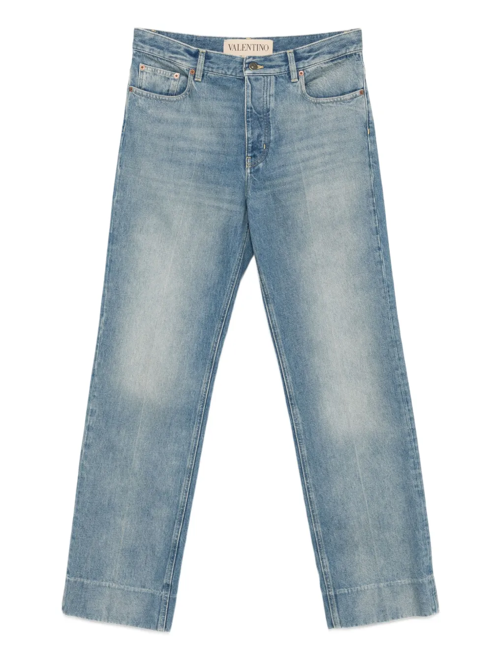 Valentino Garavani logo-patch jeans | Blue | Image 1