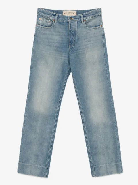 Valentino Garavani jeans con parche del logo