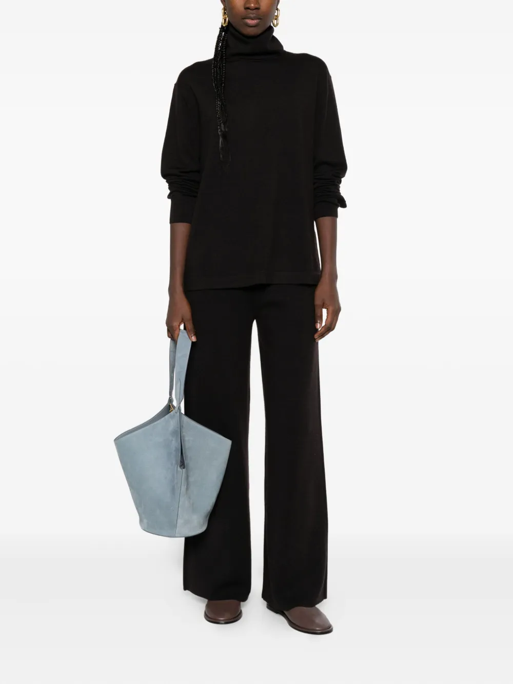 P.A.R.O.S.H. straight hem trousers - Bruin