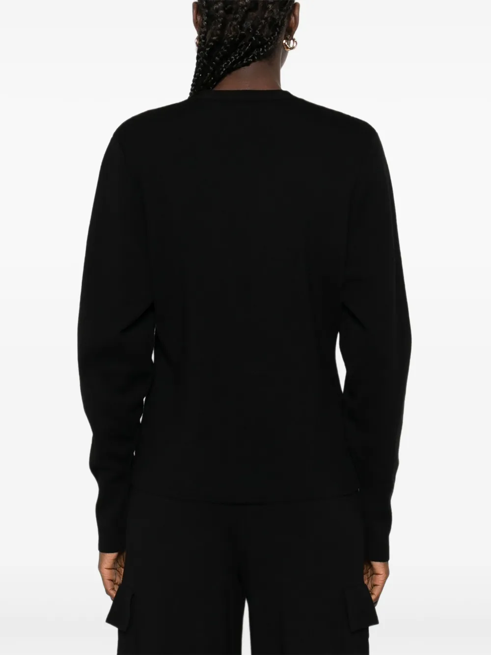 P.A.R.O.S.H. Vest met knopen Zwart