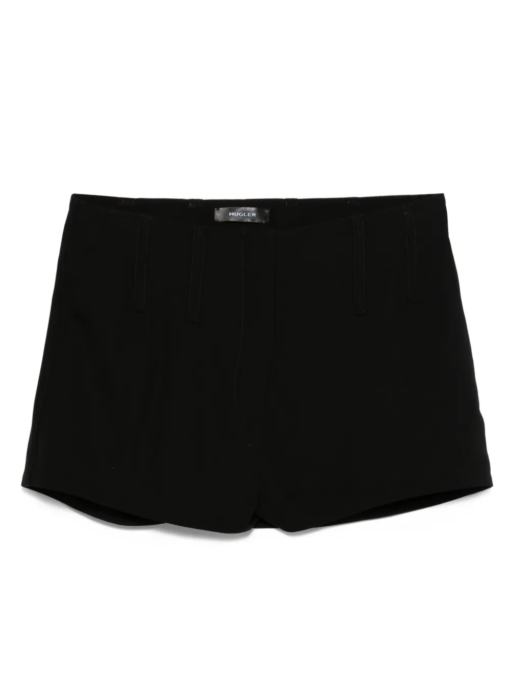 pleated shorts
