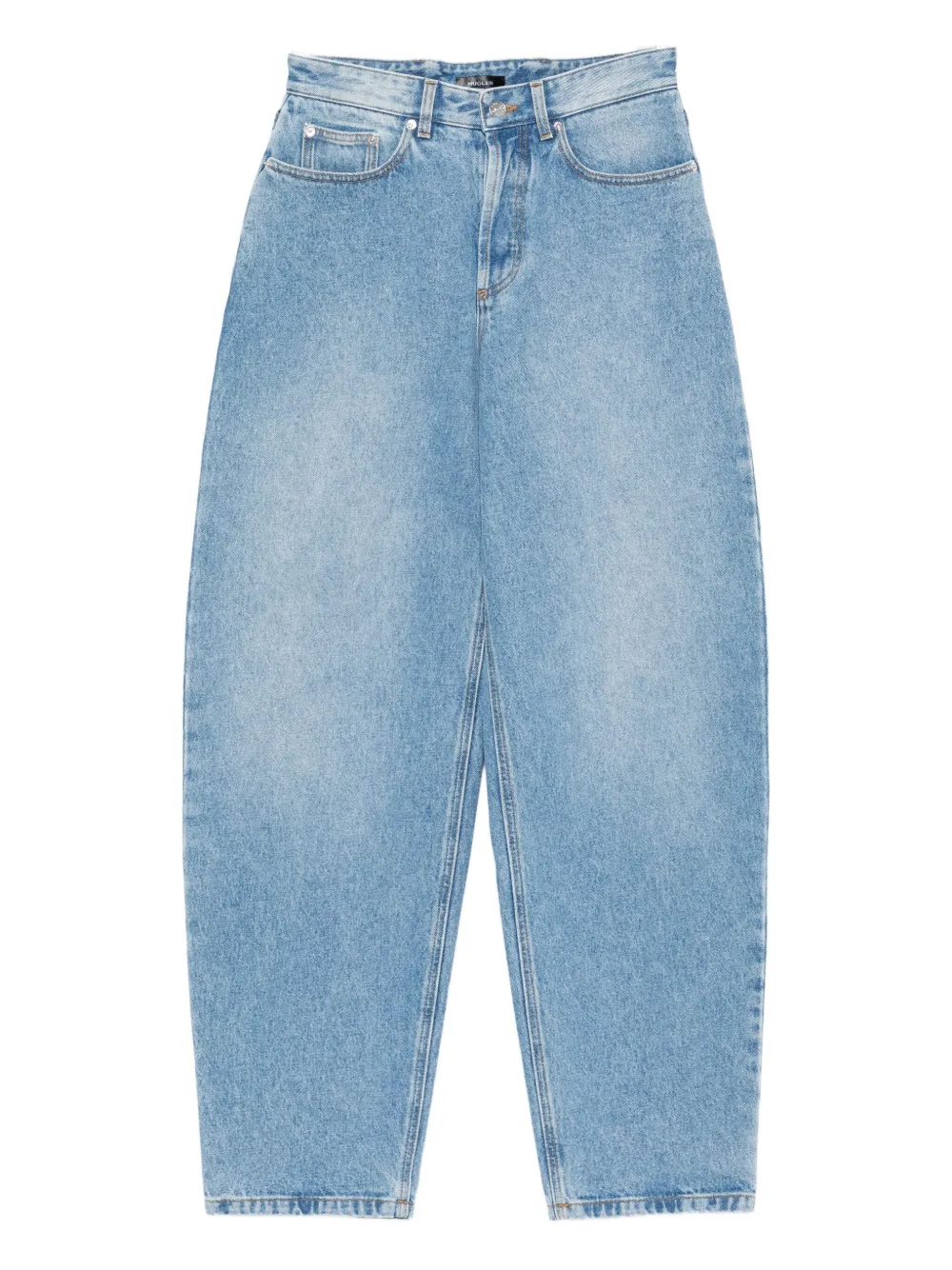 Mugler High waist jeans Blauw