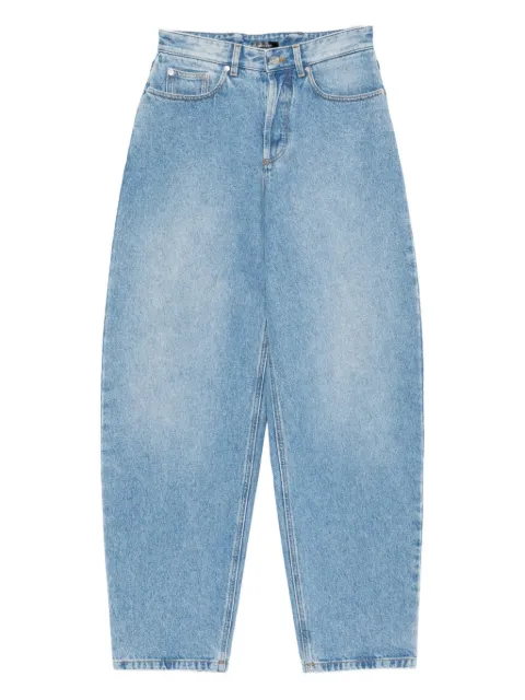 Mugler high-waisted balloon-leg jeans