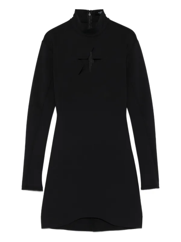 chinese dress ladies Black Bell Keyhole Dress – Veronica M ® main image 0