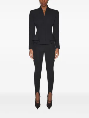 美品 ティエリーミュグレー セットアップスーツ ネイビー サイズ36*FC496 美品 ティエリーミュグレー セットアップスーツ ネイビー サイズ