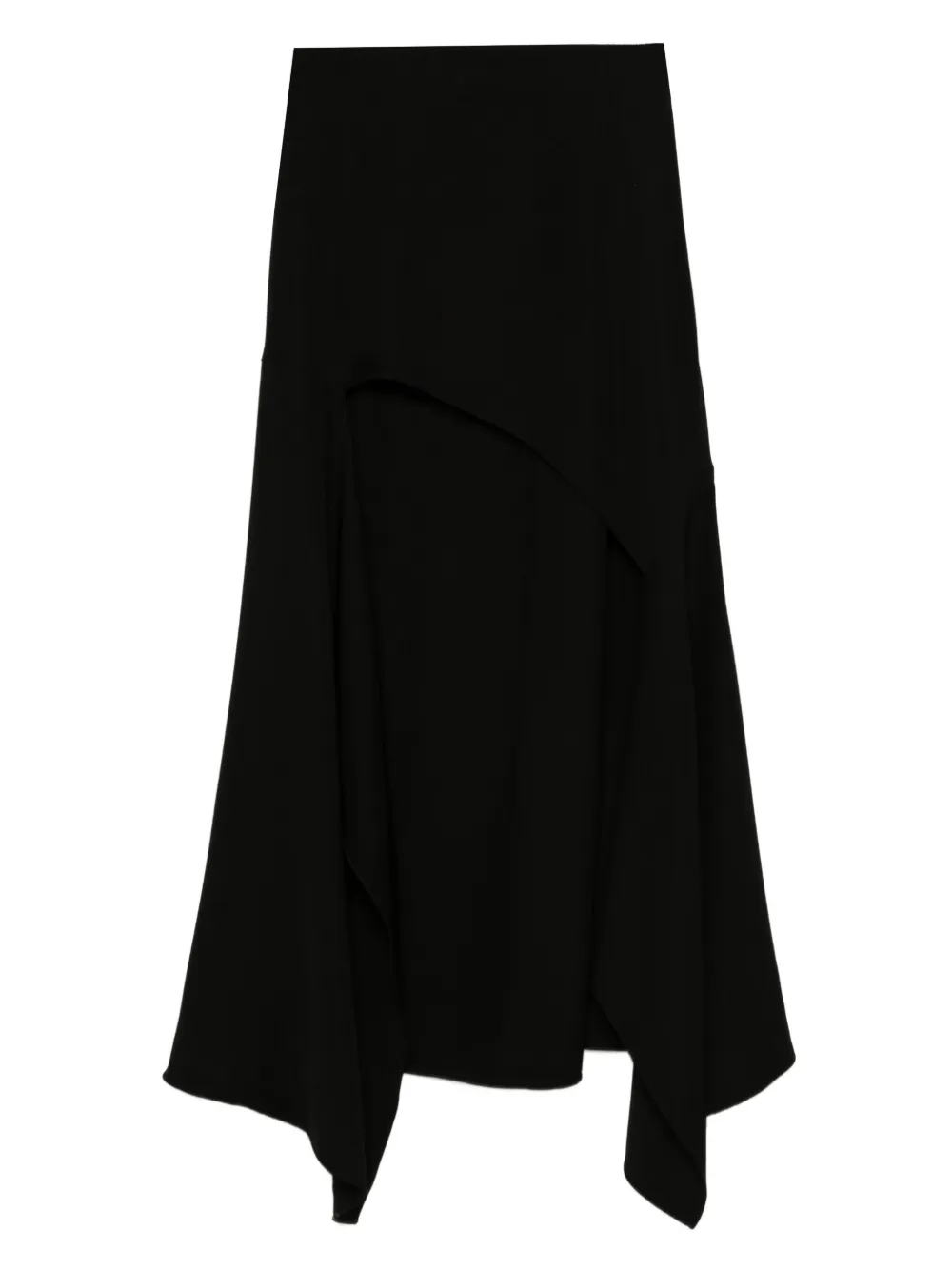 Mugler Asymmetrische rok Zwart