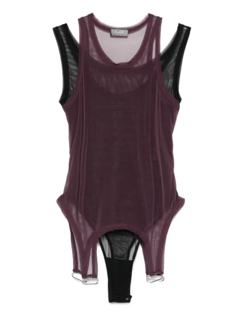 Mugler mesh layered bodysuit