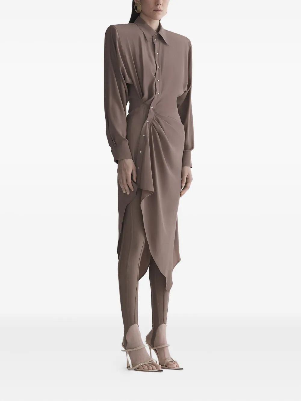 Mugler asymmetric shirt dress | Day Dresses | Image 2