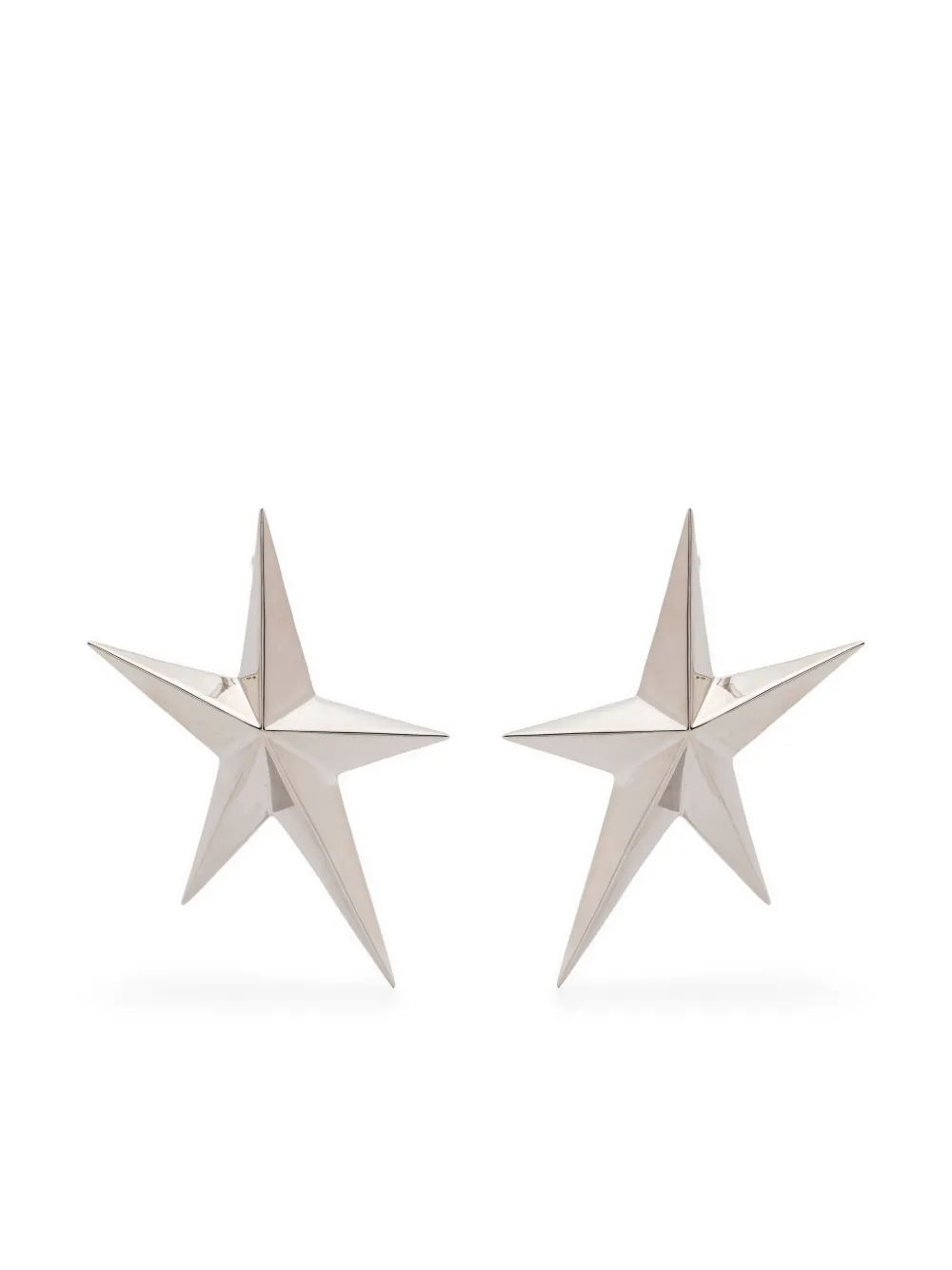 Mugler スターシェイプ ピアス - シルバートーン Mugler スターシェイプ ピアス - シルバートーン