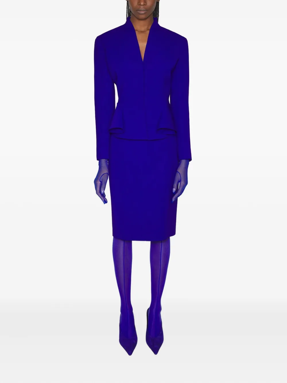 Mugler peplum-waist jacket | Fitted Jackets | Image 2