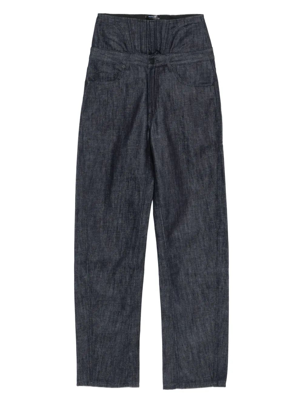 Mugler corset-waist jeans | Blue | Image 1