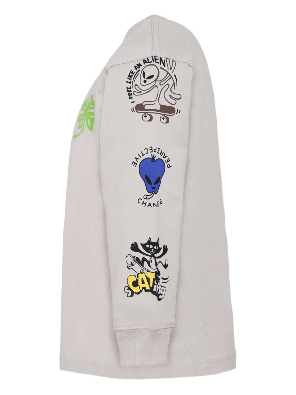 Molo Sweater met print Grijs