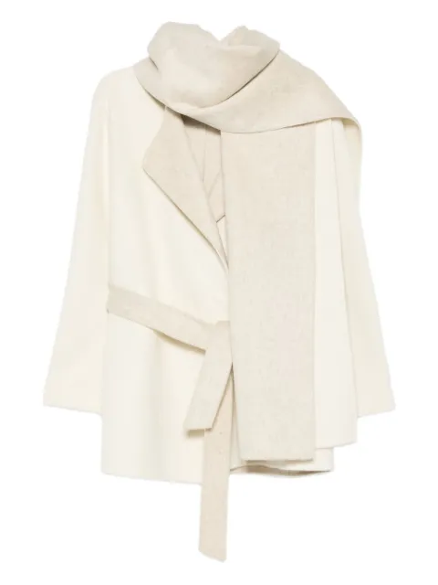 P.A.R.O.S.H. belted wool coat