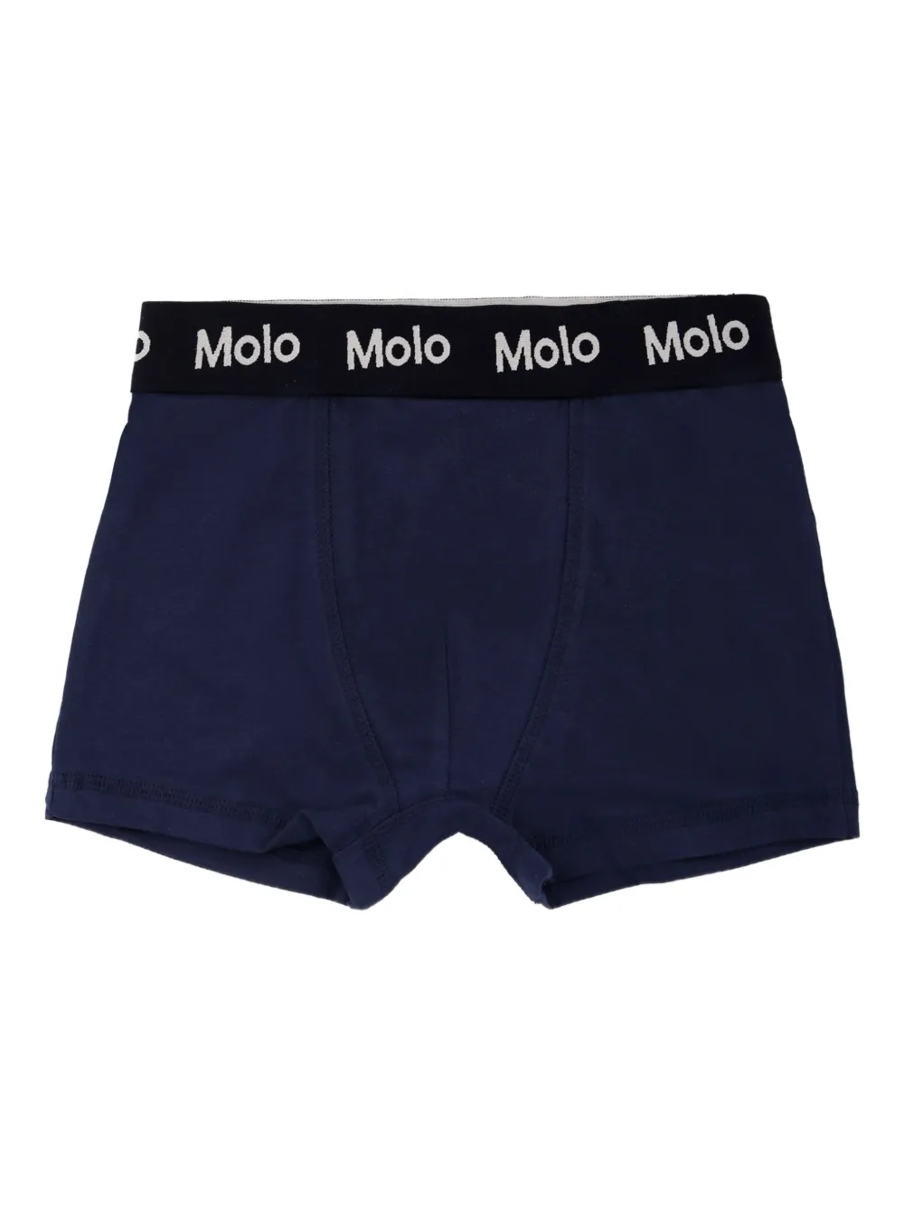 Molo Twee Justin boxershorts met dinosaurusprint Blauw