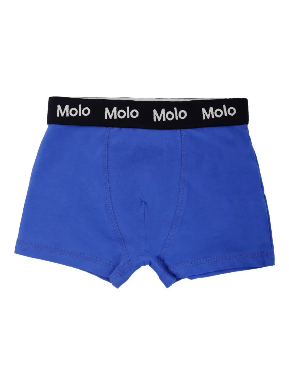 Molo Twee Justin boxershorts met smileyprint Blauw