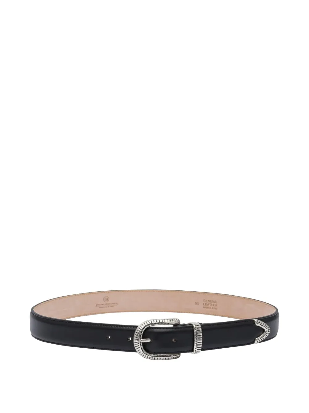 Adriano Meneghetti Belts Brown In Black