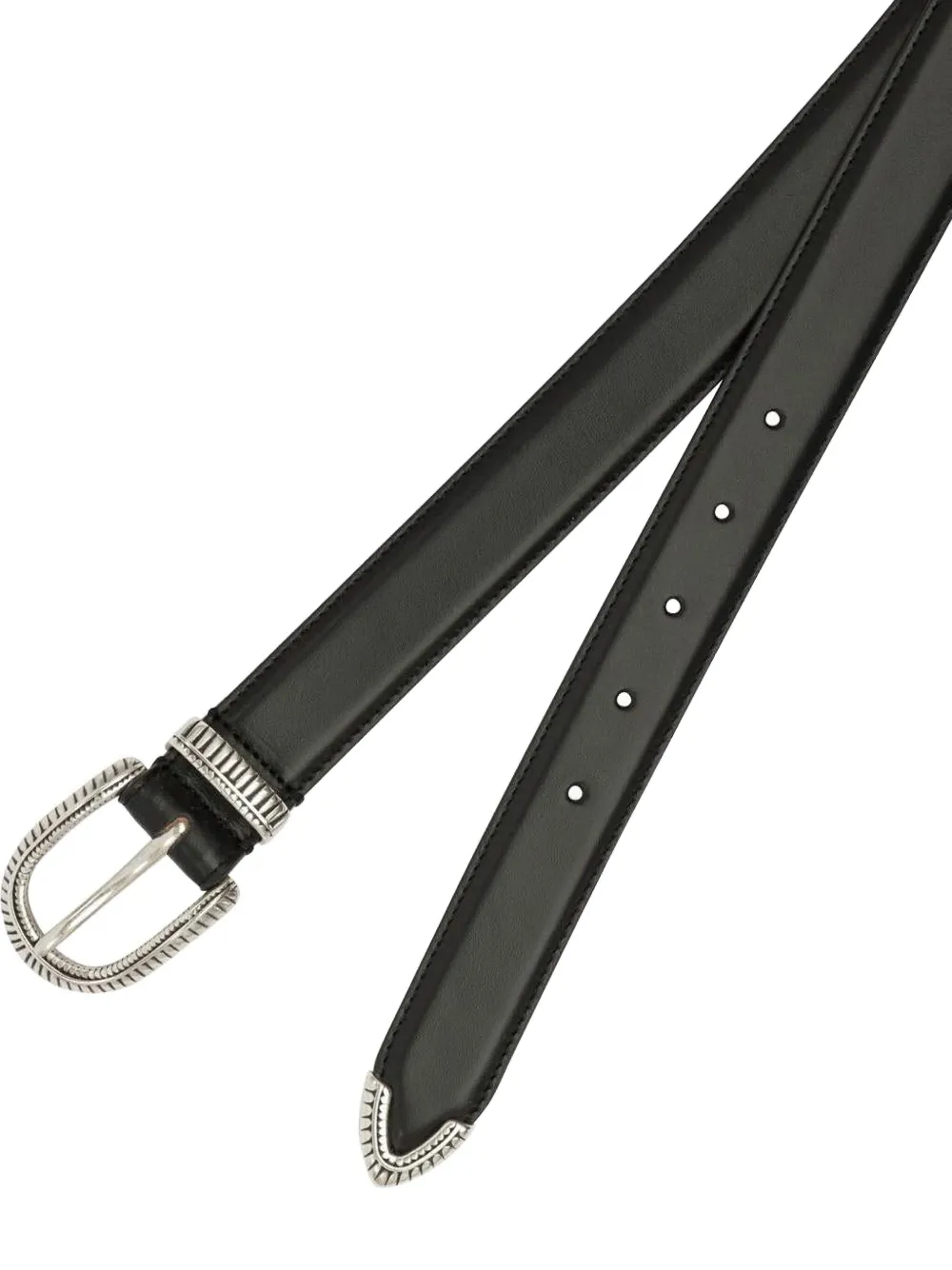 Adriano Meneghetti Belts Brown In Black
