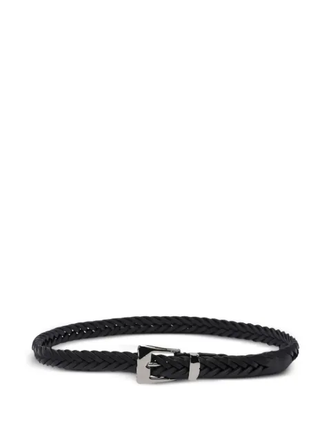 ADRIANO MENEGHETTI braided-leather belt