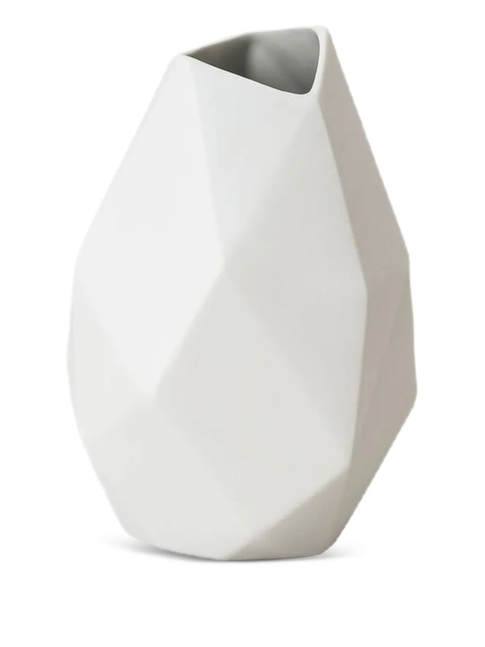 Rosenthal Surface Weiss geometric vase (9.4cm) - ホワイト Rosenthal Surface Weiss geometric vase (9.4cm) - ホワイト