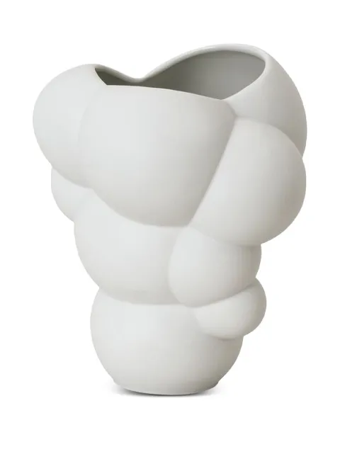 Rosenthal Skum Weiss bubble-textured vase (8.2cm)
