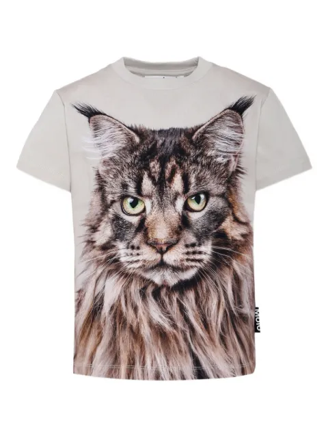 Molo Roxo cat-print T-shirt