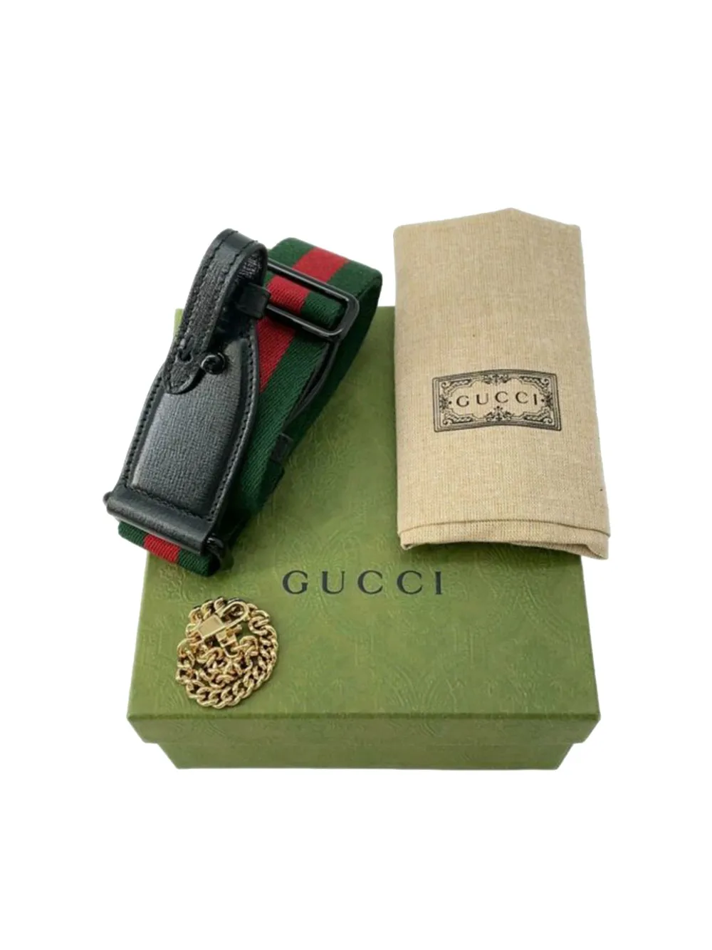 Pre-owned Gucci 2016-2025 Mini Leather Horsebit 1955 Web Satchel In Black