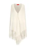 Wild Cashmere knotted fringe shawl - Neutrals