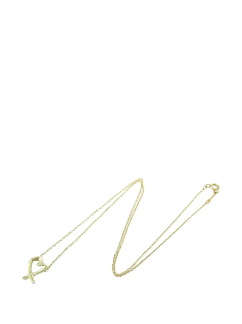 Tiffany & Co. Pre-Owned قلادة ذهب أصفر عيار 18 'بالوما بيكاسو لوفينغ هارت' 2010-2025