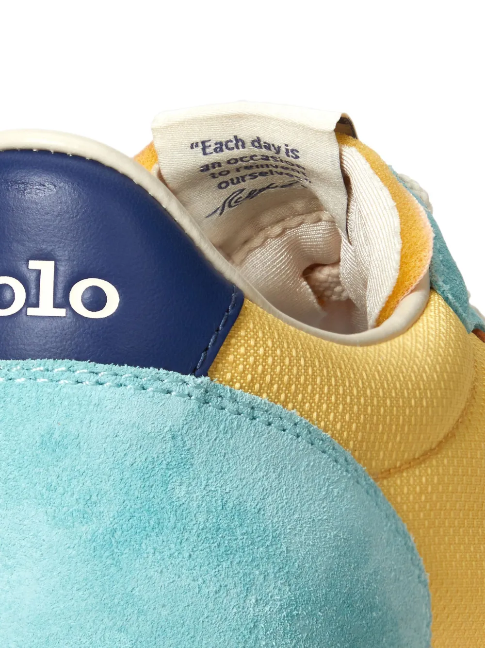 Polo Ralph Lauren Trail 125 suede sneakers Yellow