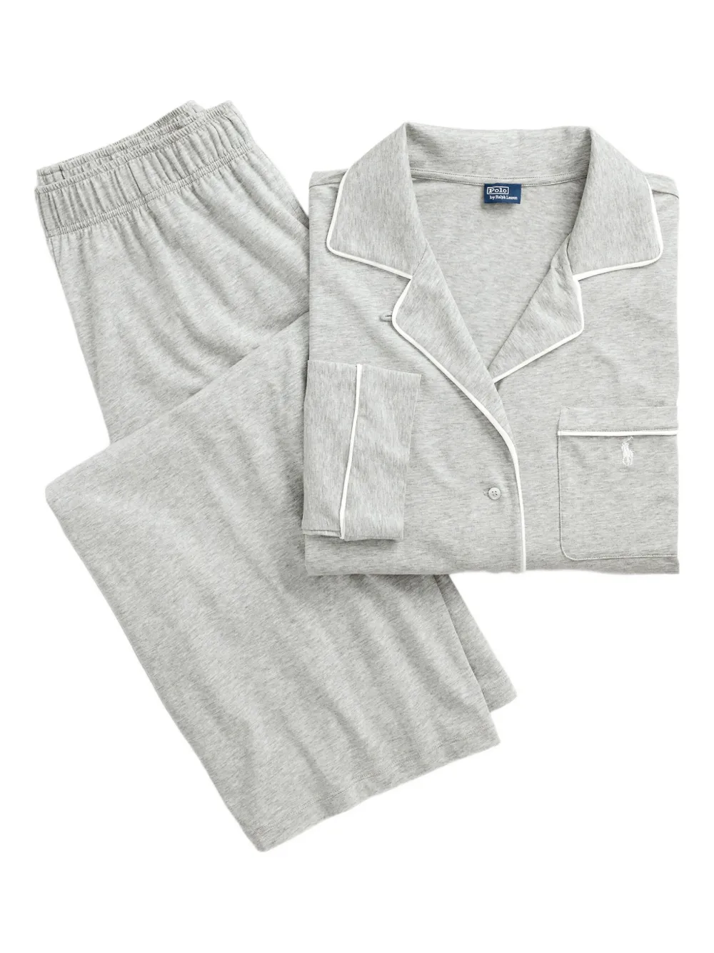 Polo Ralph Lauren long-sleeve pyjama set Grijs