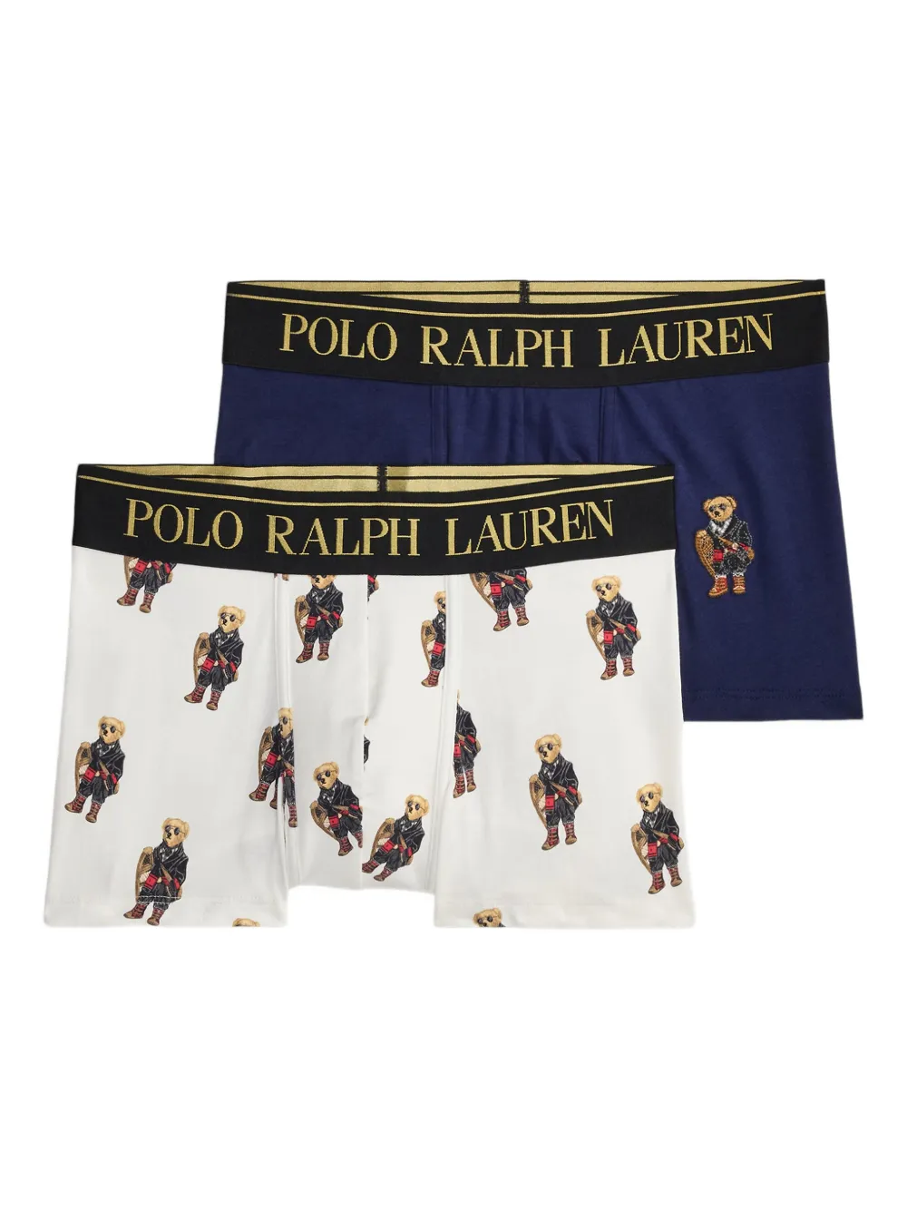 Polo Ralph Lauren bear-print boxers (pack of two) | Blue | Image 1