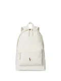 Polo Ralph Lauren Polo Pony-embroidered backpack - White