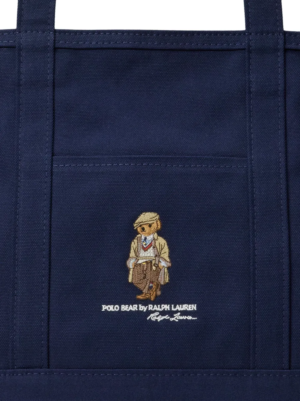 Polo Ralph Lauren Polo Bear shopper met borduurwerk Blauw