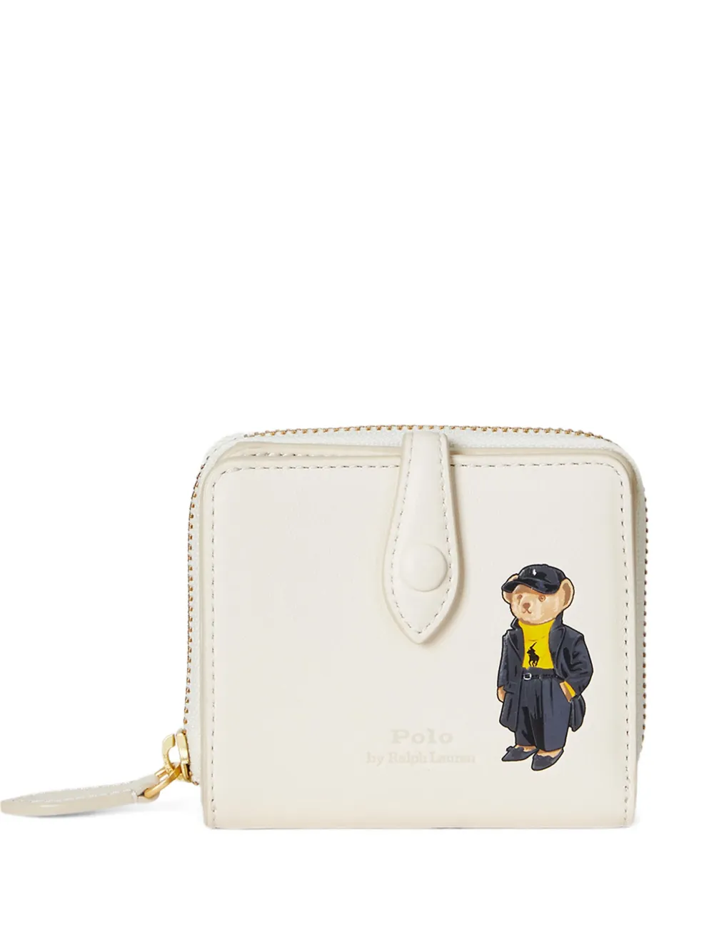Polo Ralph Lauren Portafoglio Polo Bear in pelle - Toni neutri