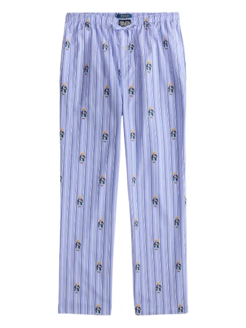 Polo Ralph Lauren striped embroidered cotton pyjamas