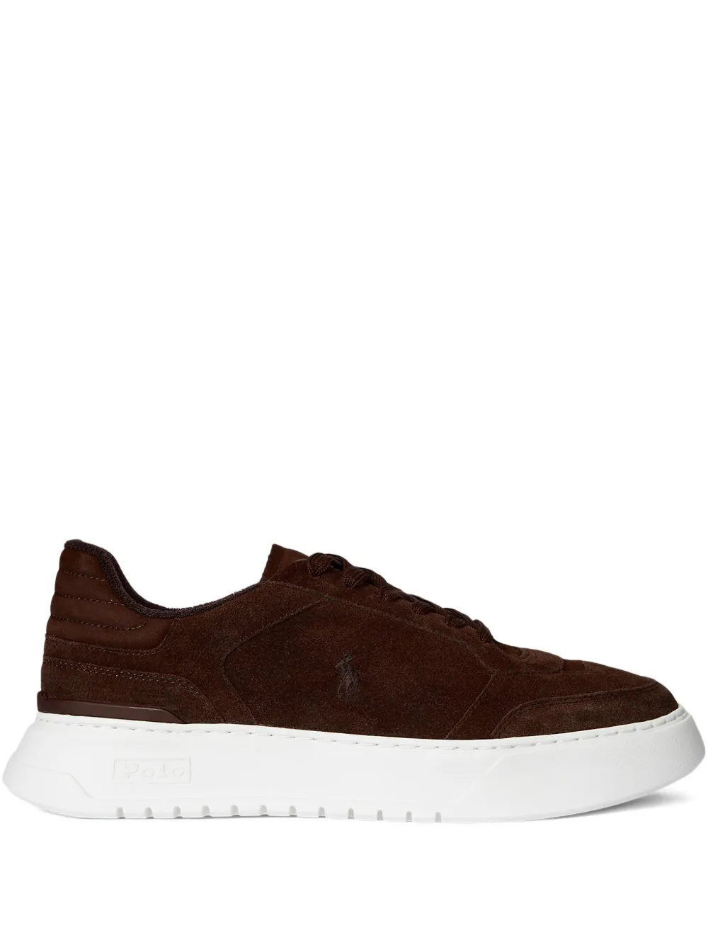 Polo Ralph Lauren suede sneakers Brown
