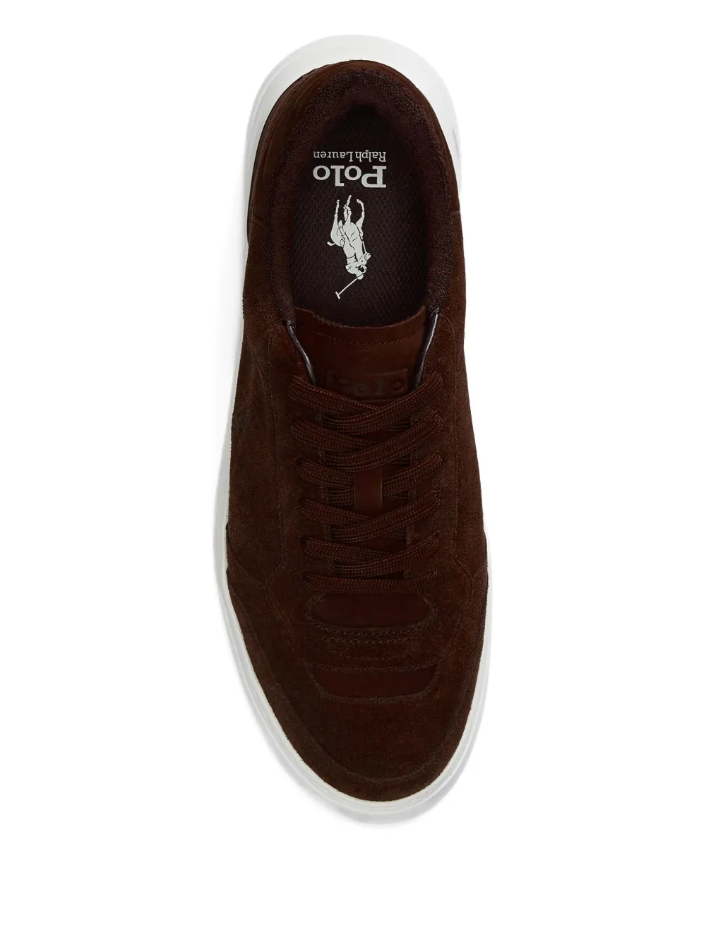 Polo Ralph Lauren suede sneakers Brown