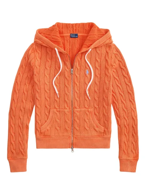 Polo Ralph Lauren 케이블 니트 후드 가디건