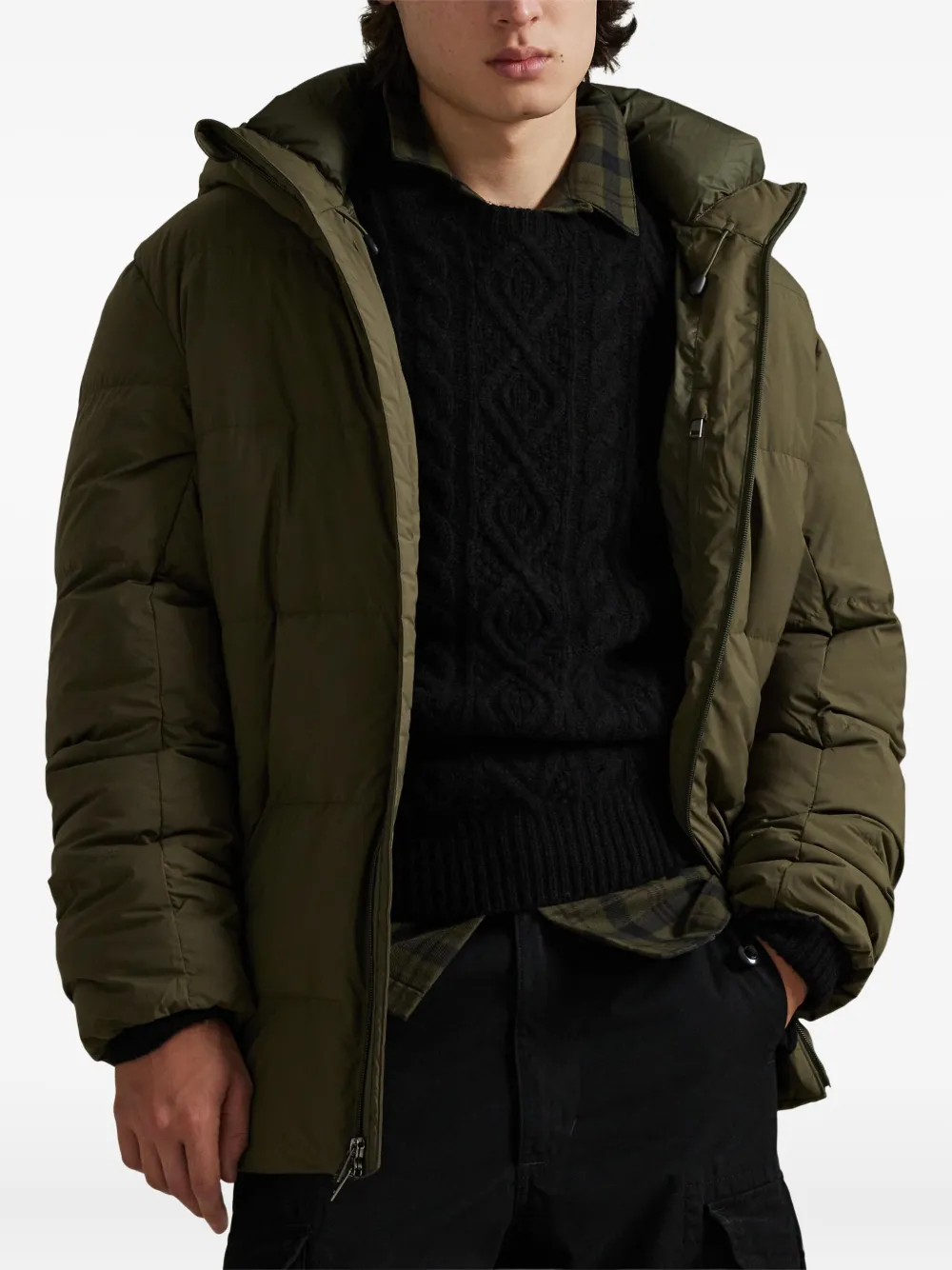 Polo Ralph Lauren Jas met capuchon Groen