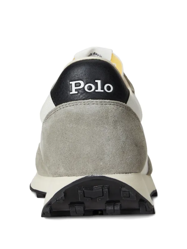 Polo Ralph Lauren PRL Trail 125 Suede Mesh Sneakers | Grey | FARFETCH