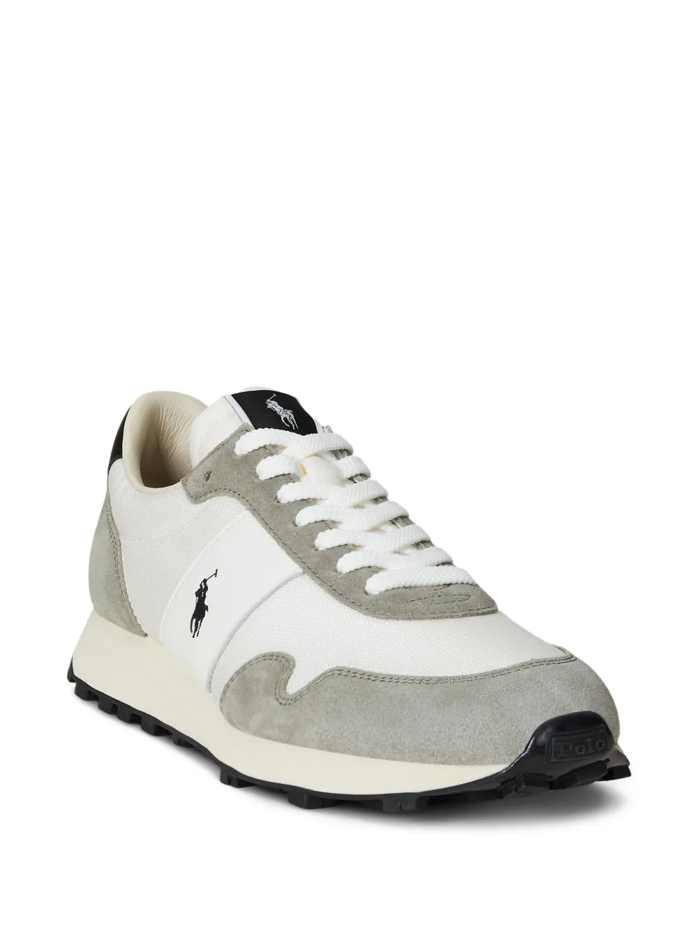 Polo Ralph Lauren PRL Trail 125 suede mesh sneakers Grey