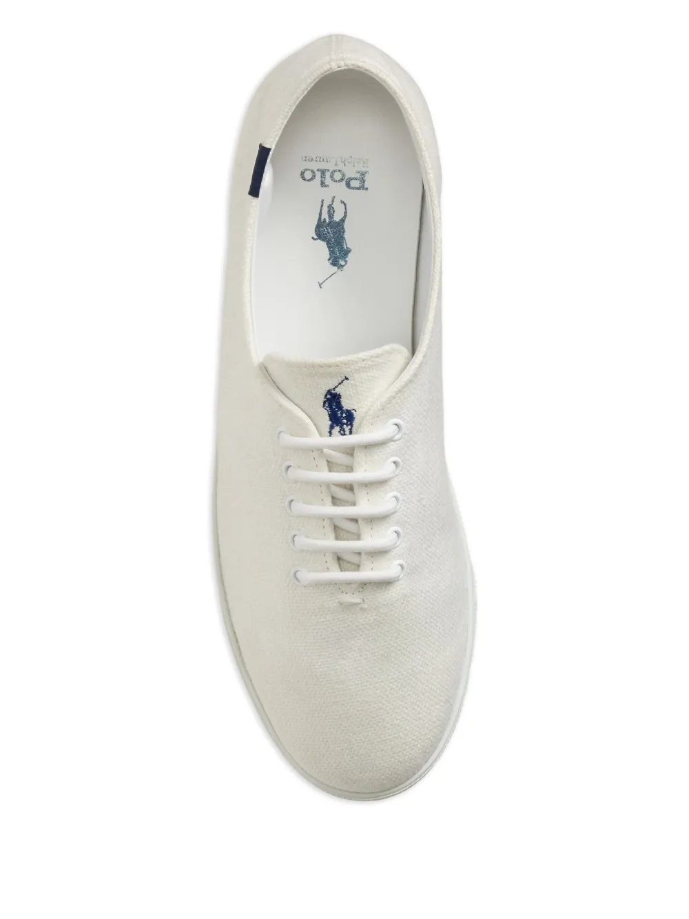 Polo Ralph Lauren low-top lace-up sneakers White