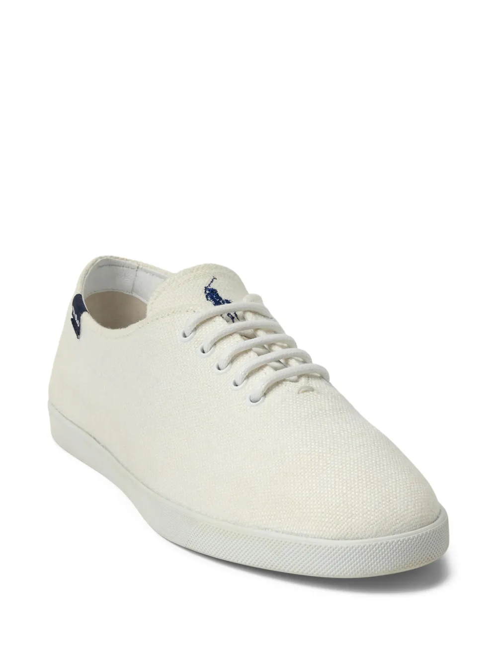 Polo Ralph Lauren low-top lace-up sneakers White