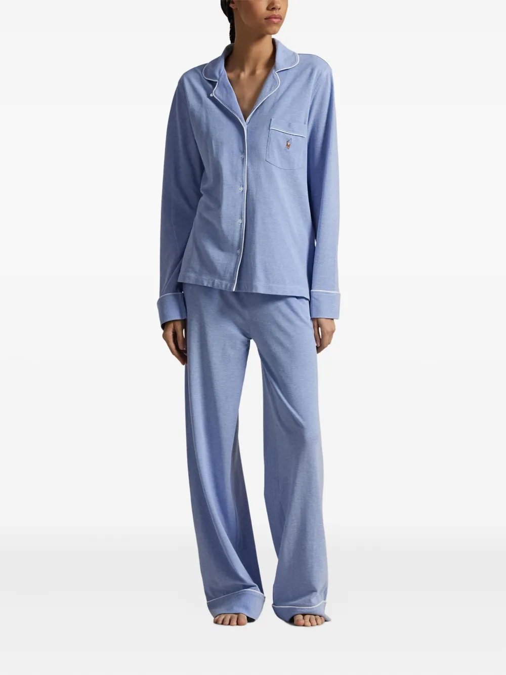 Polo Ralph Lauren logo-embroidered pajama set | Pyjama Sets | Image 2