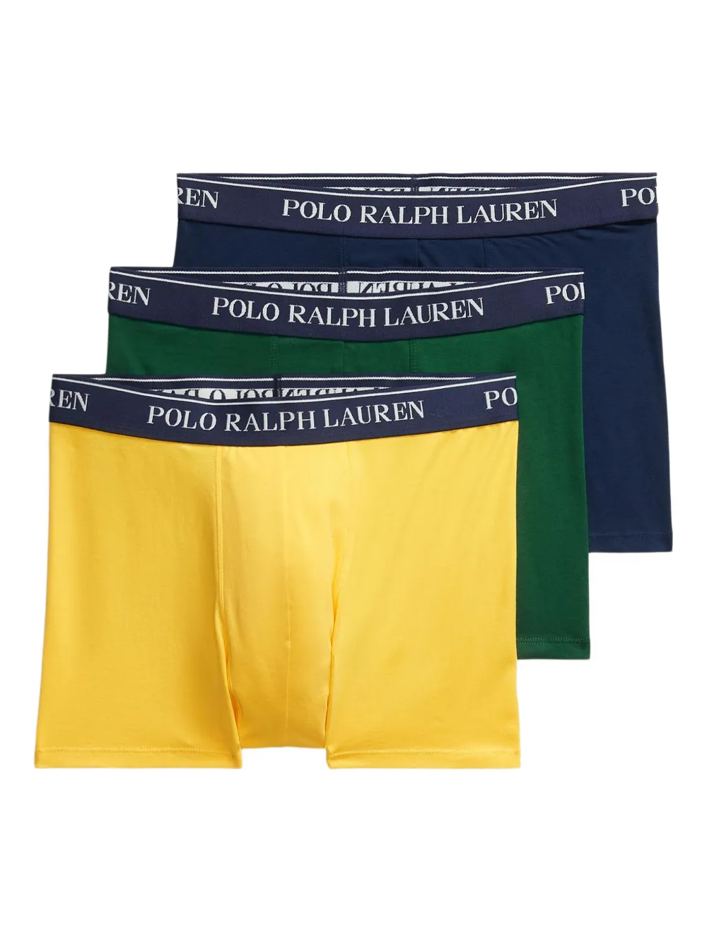 Polo Ralph Lauren Drie boxershorts met elastische taille Geel